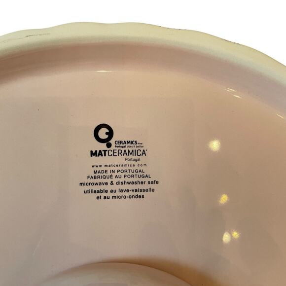 Pastel Pink Valentines Heart Embossed Pedestal Cake Stand Made in Portugal New - Picture 8 of 16